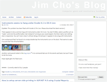 Tablet Screenshot of jcho.com